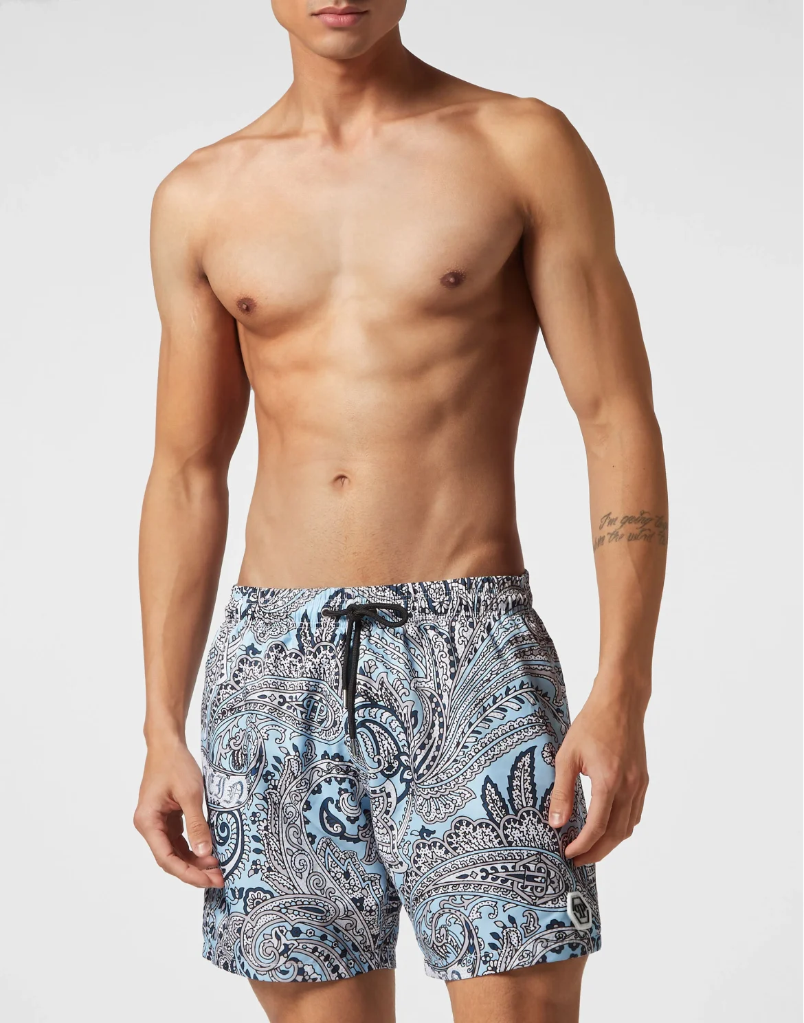 Swimwear Boxer Paisley, цвет: Голубой