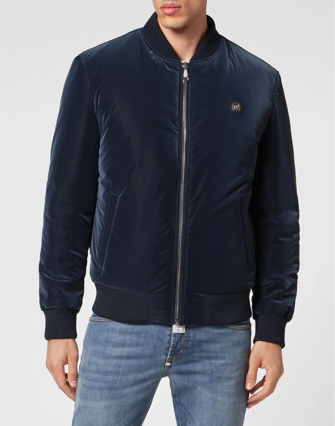 Nylon Bomber, цвет: Синий