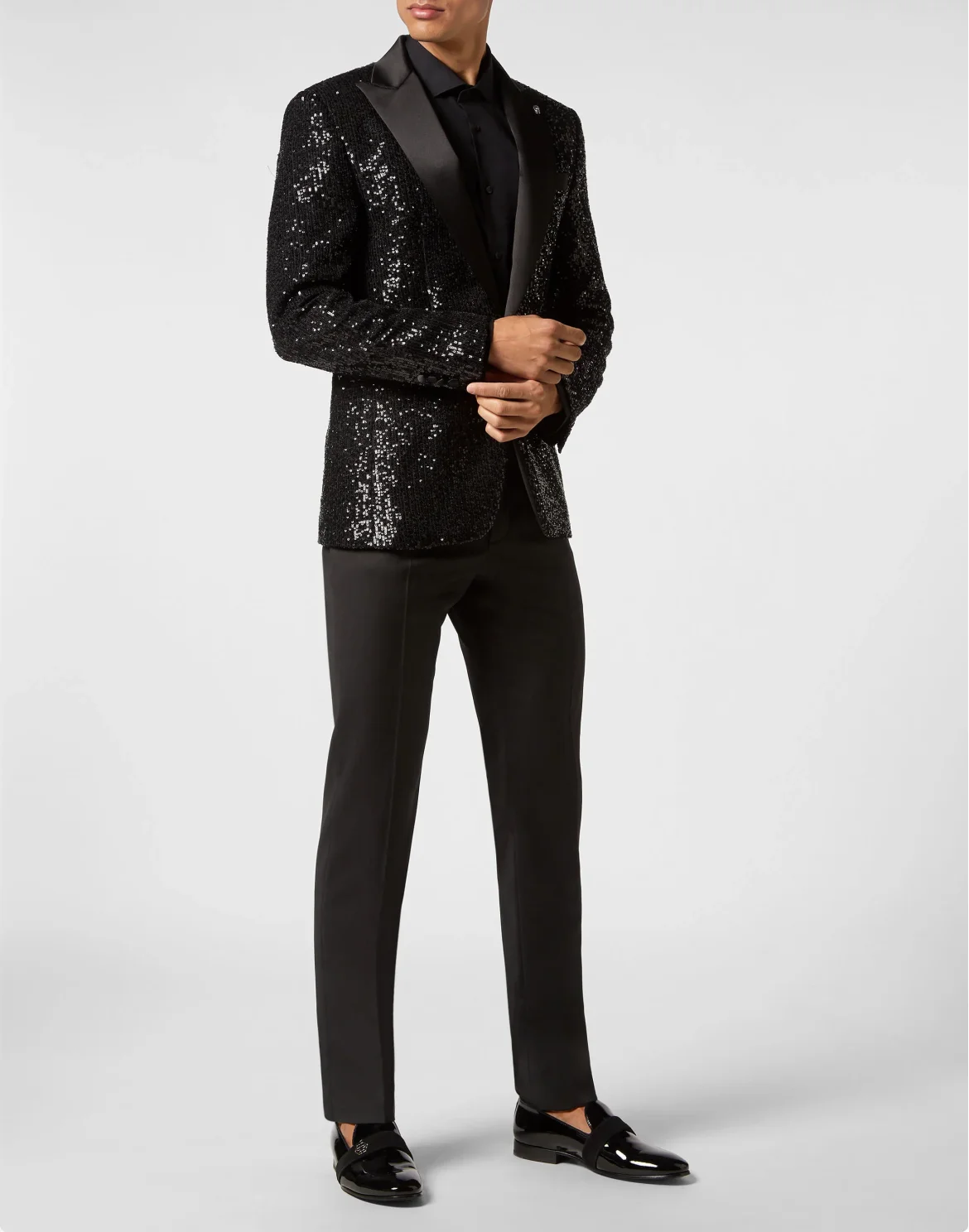 Paillettes Blazer Lord fit, цвет: Черный