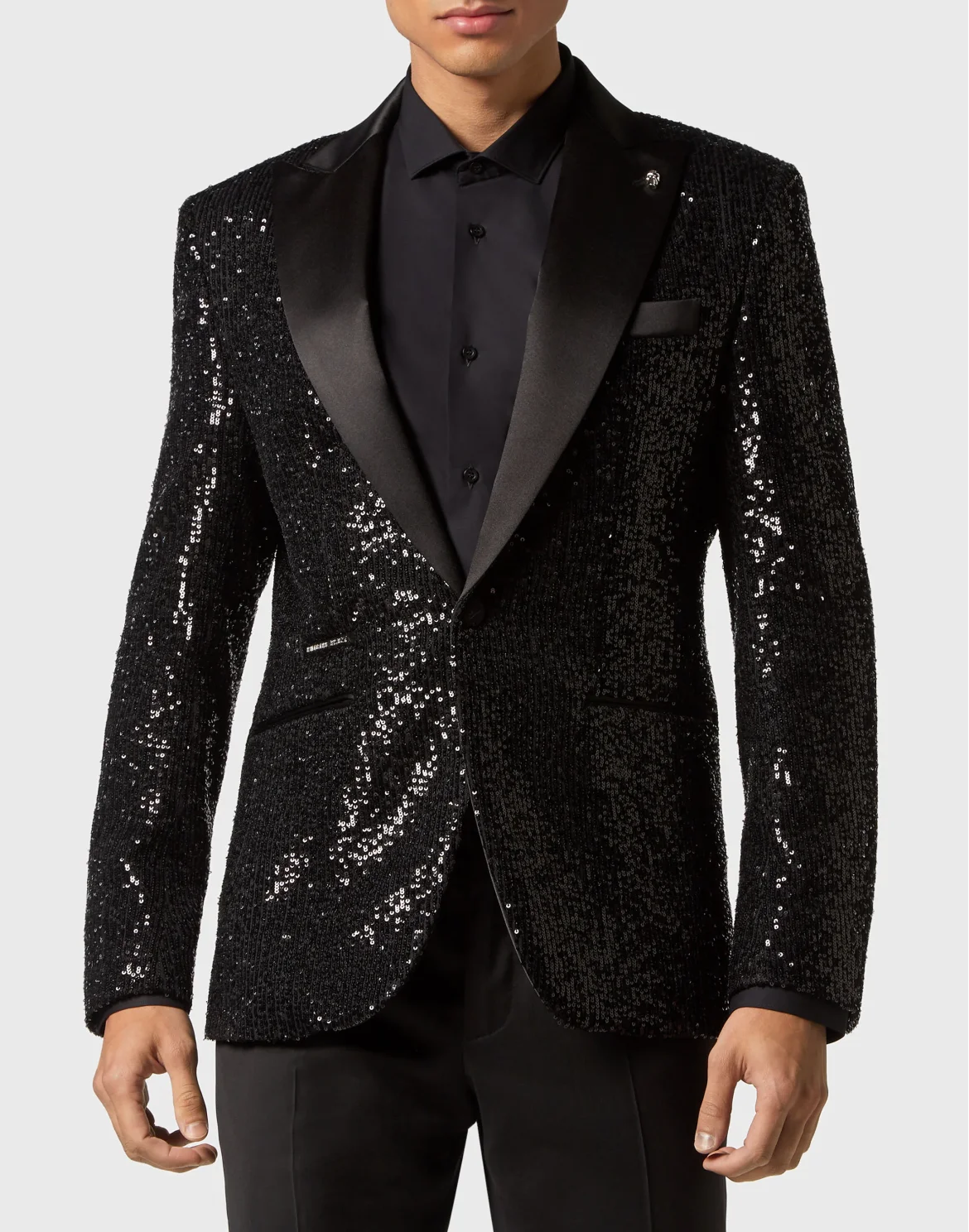 Paillettes Blazer Lord fit, цвет: Черный