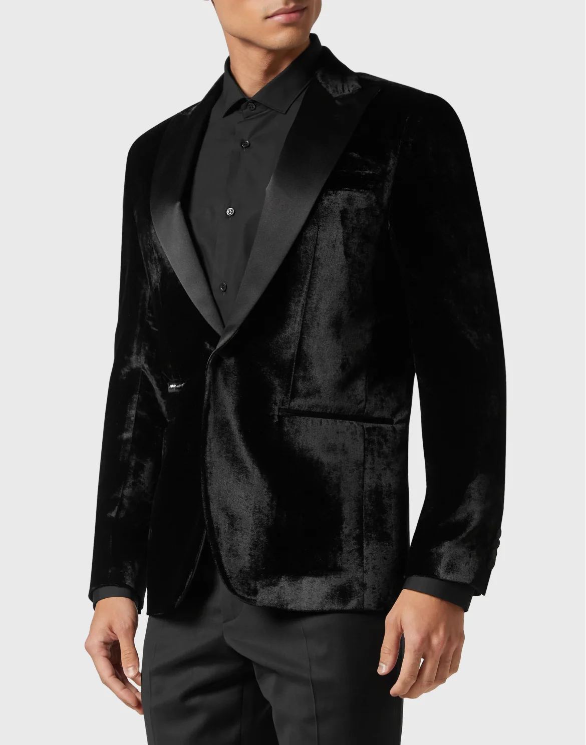 Velvet Blazer, цвет: Черный