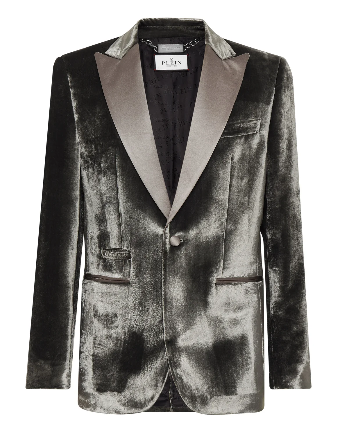 Velvet Blazer, цвет: Серый
