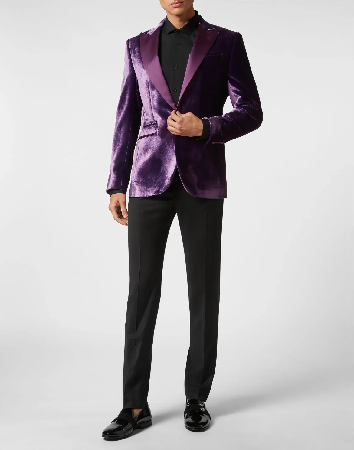 Velvet Blazer, цвет: Фиолетовый