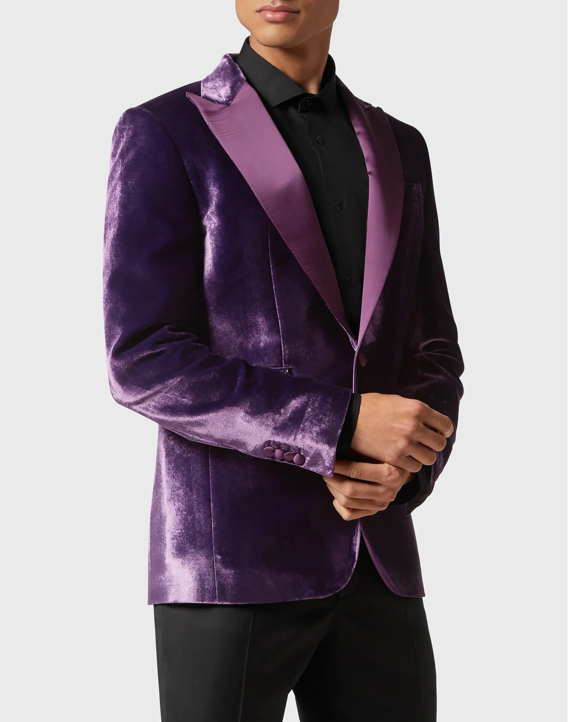 Velvet Blazer, цвет: Фиолетовый