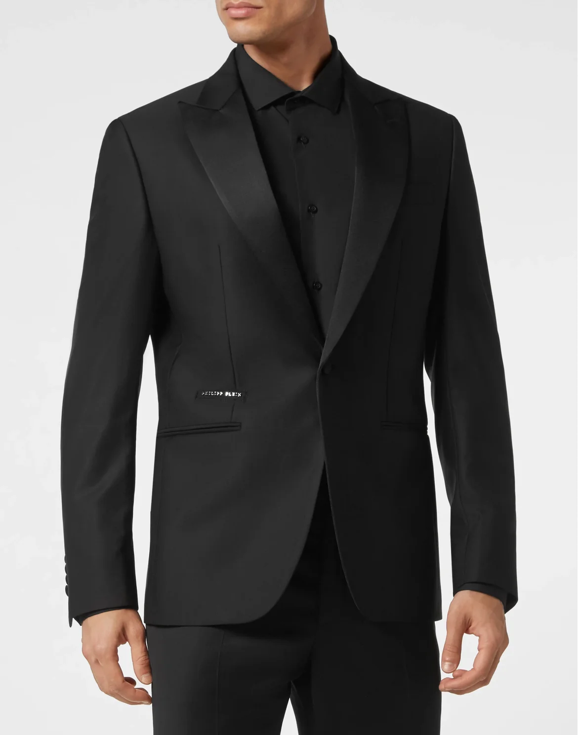 Light Wool Blazer, цвет: Черный