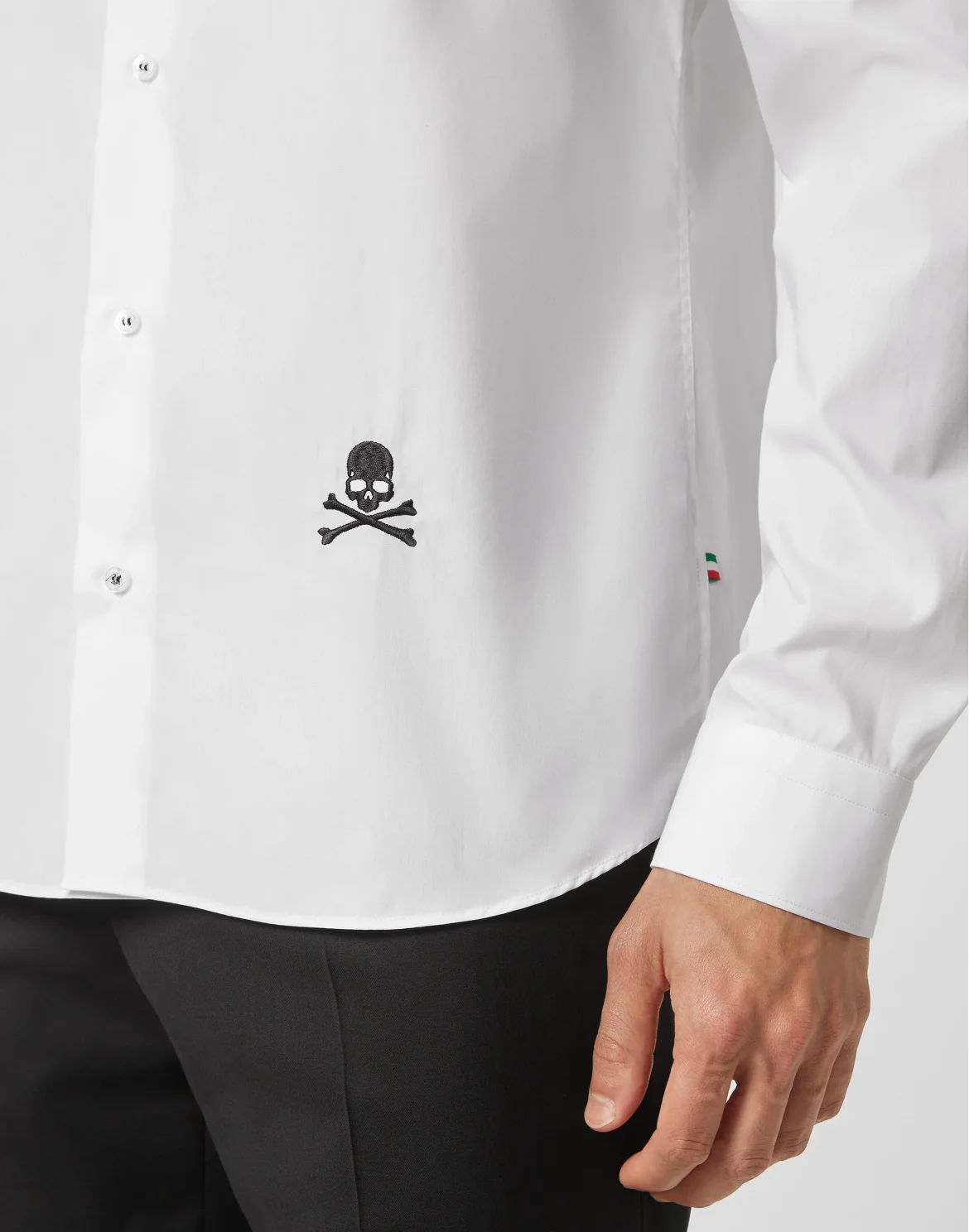 Shirt Sugar Daddy Cut LS, цвет: Белый