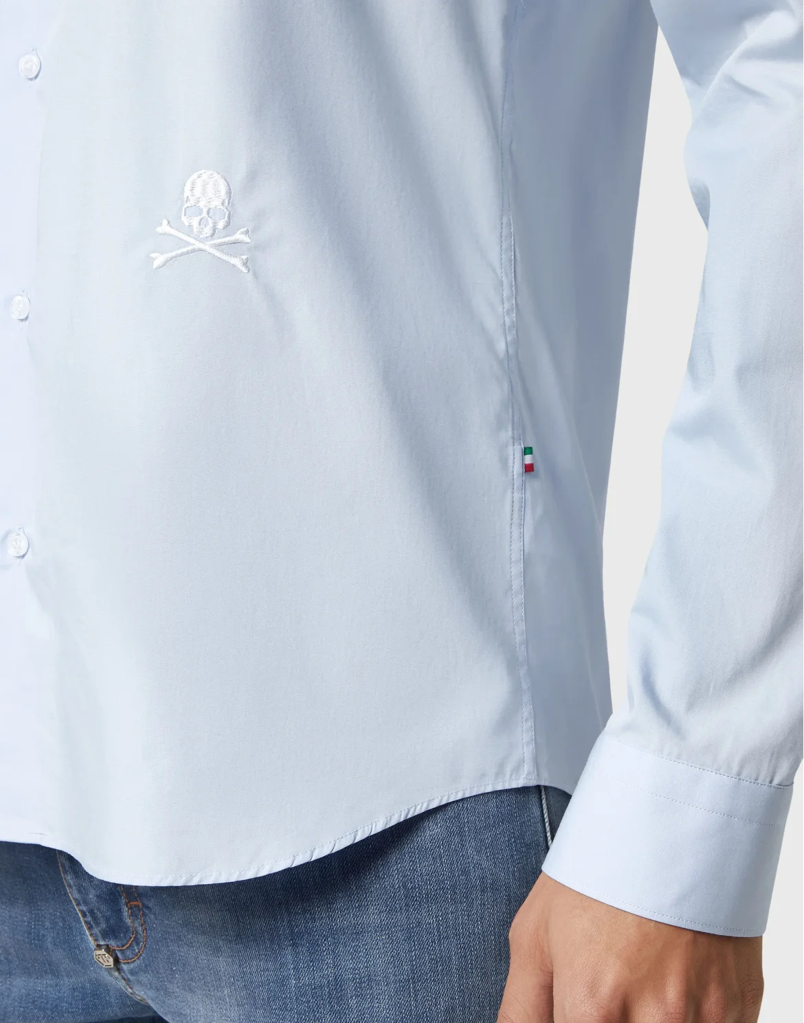 Shirt Sugar Daddy Cut LS, цвет: Голубой