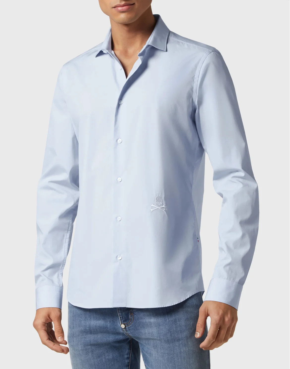 Shirt Sugar Daddy Cut LS, цвет: Голубой
