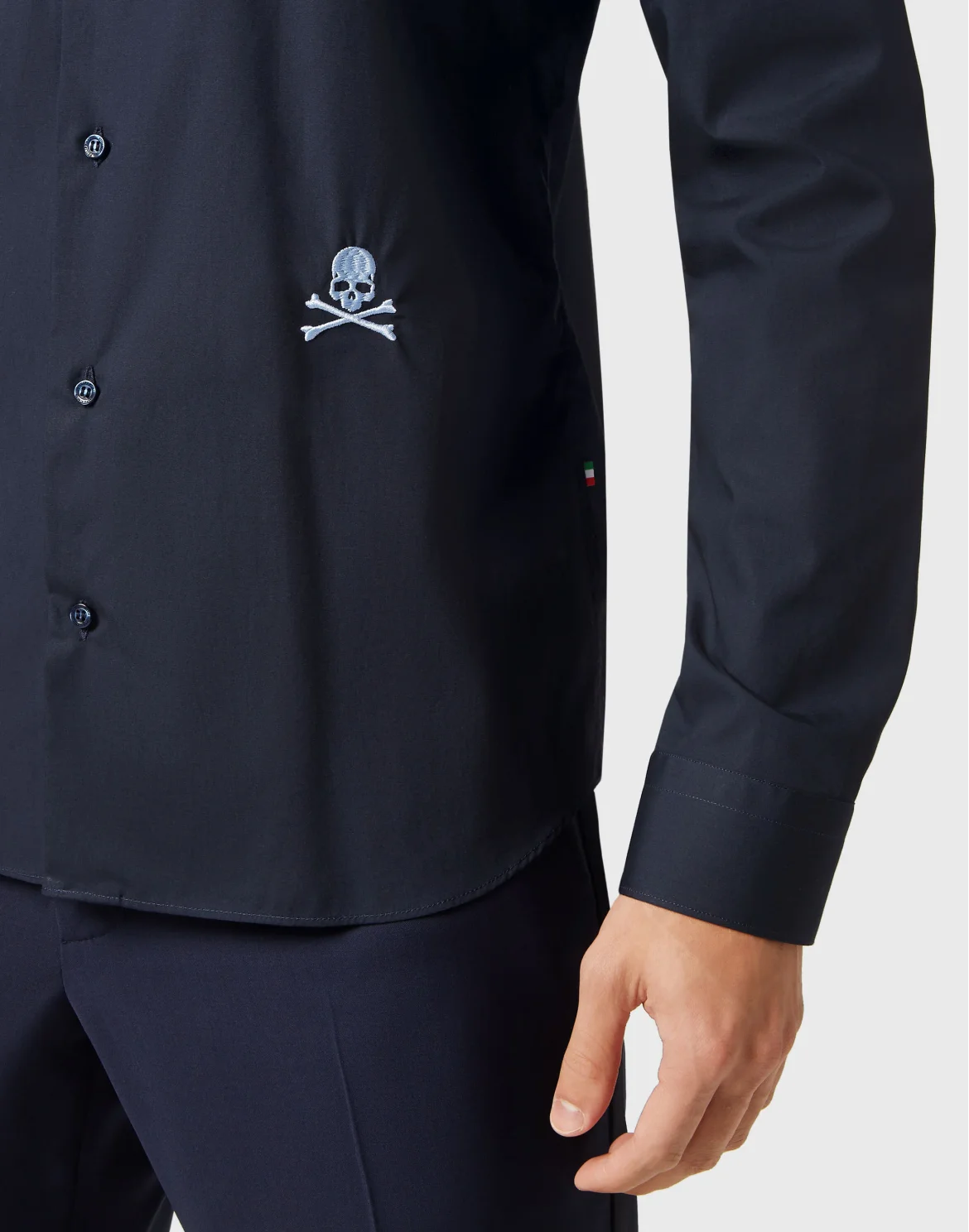 Shirt Sugar Daddy Cut LS, цвет: Синий