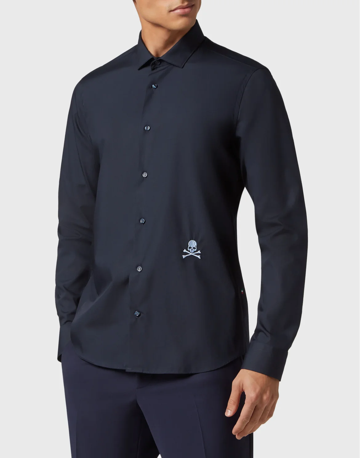 Shirt Sugar Daddy Cut LS, цвет: Синий