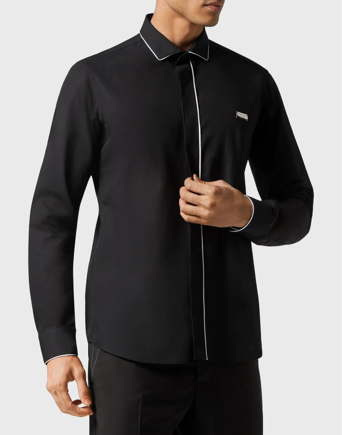 Shirt Sugar Daddy Cut LS, цвет: Черный