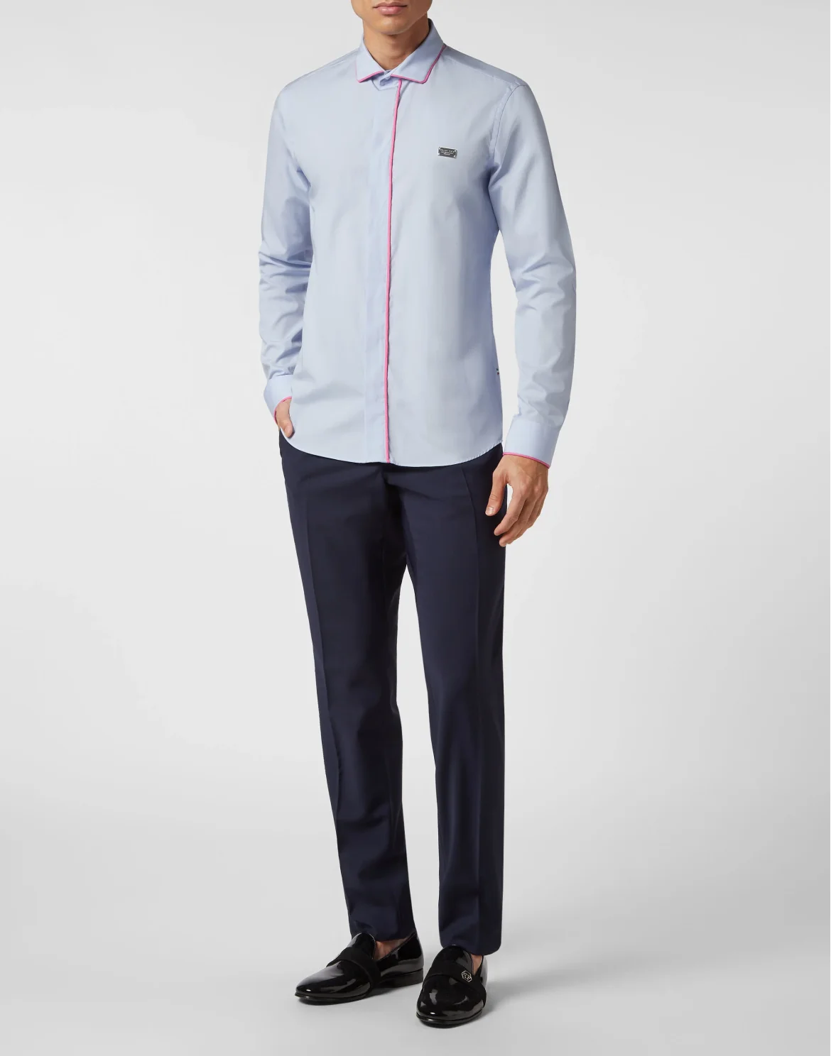 Shirt Sugar Daddy Cut LS, цвет: Голубой