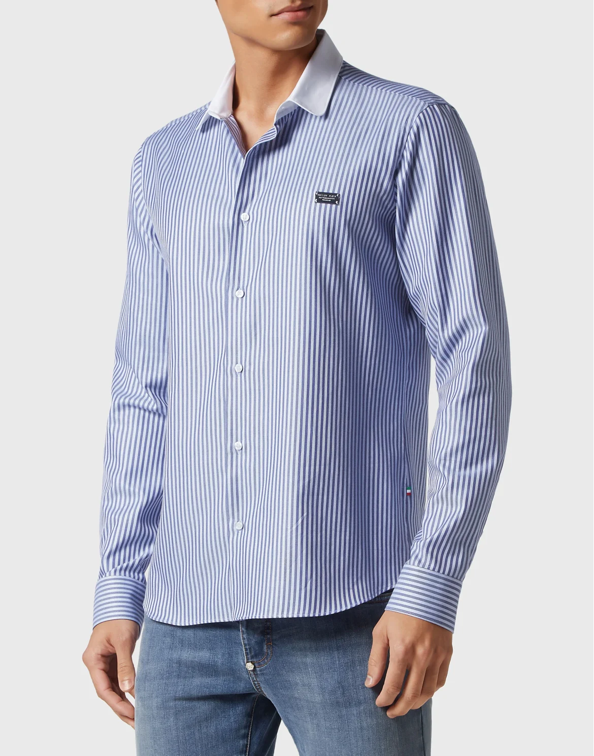 Shirt Sugar Daddy Cut LS Skull&Bones, цвет: Мультиколор