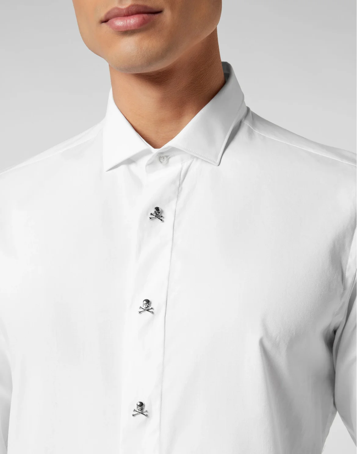 Shirt Playboy Cut LS, цвет: Белый