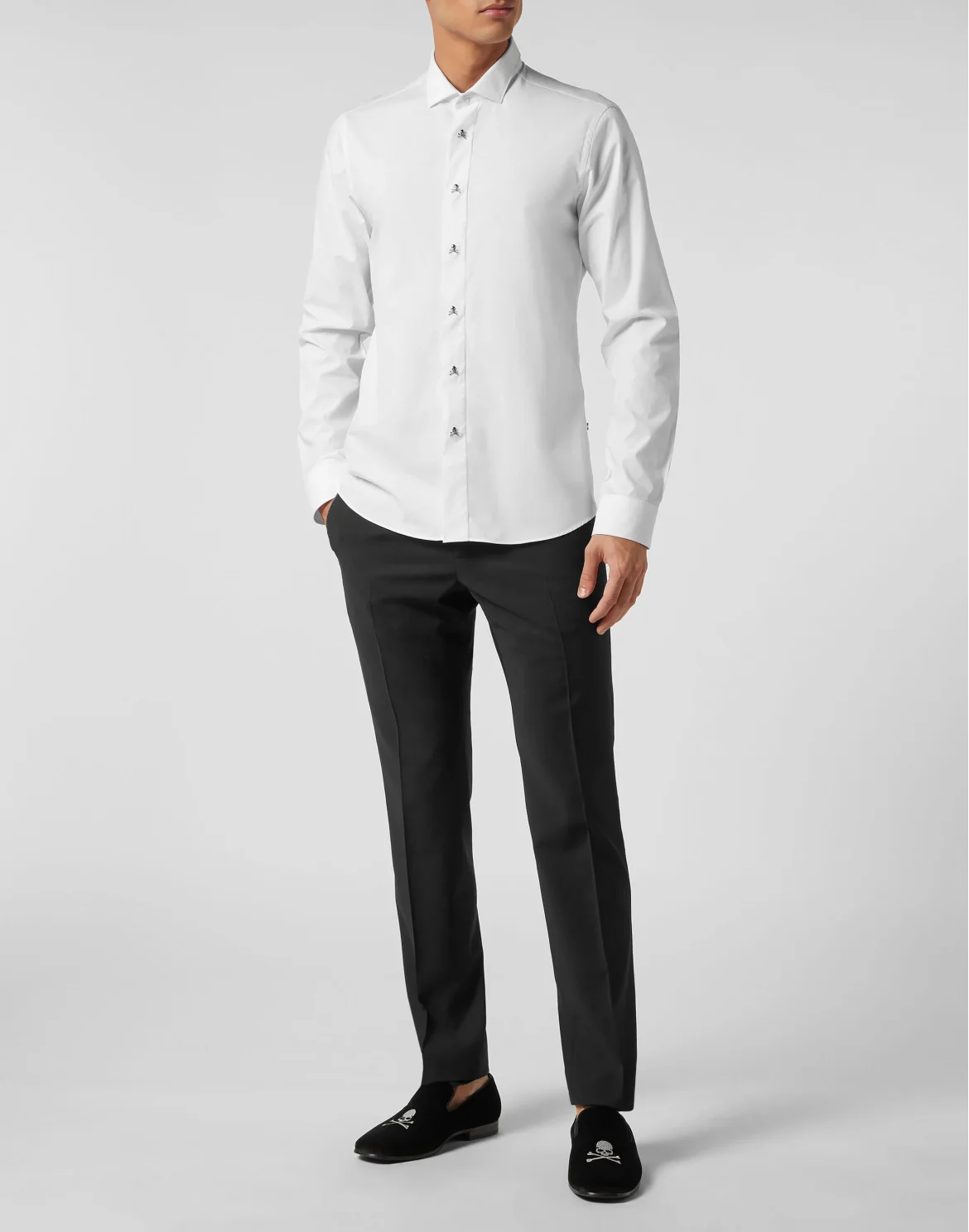 Shirt Playboy Cut LS, цвет: Белый