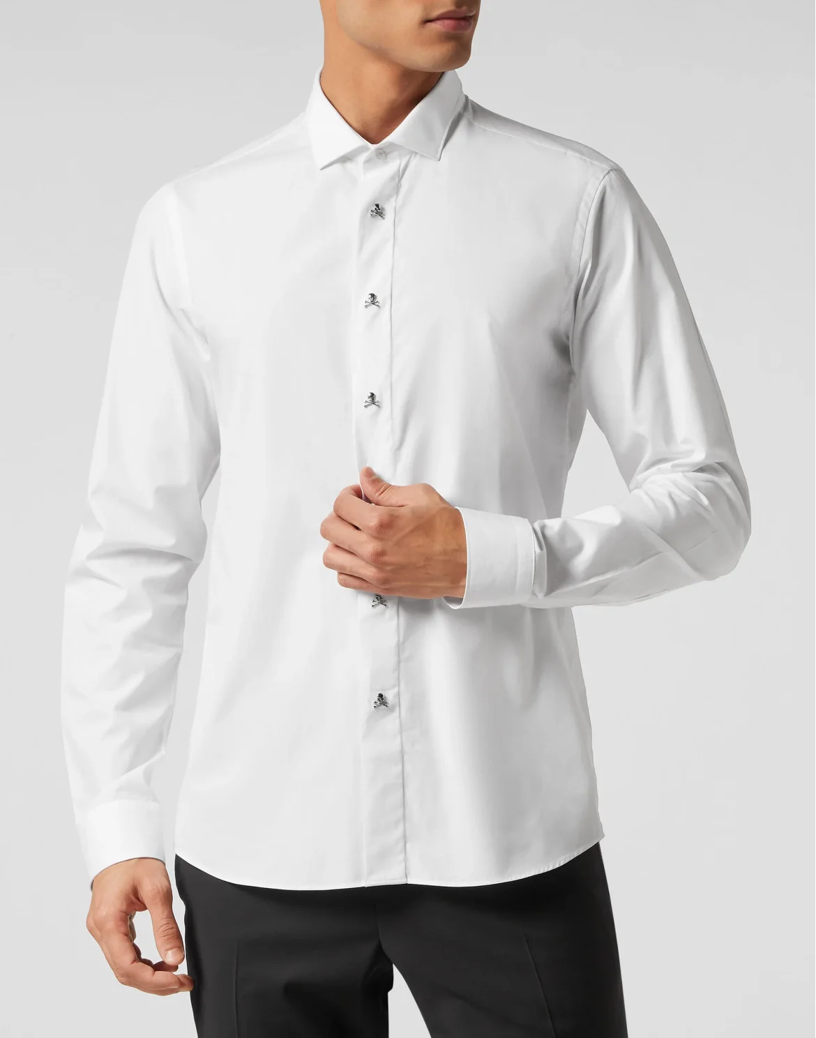 Shirt Playboy Cut LS, цвет: Белый