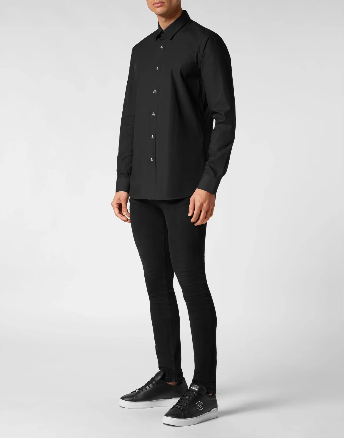Shirt Playboy Cut LS, цвет: Черный