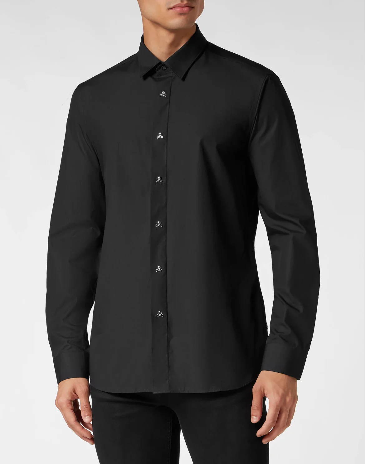 Shirt Playboy Cut LS, цвет: Черный