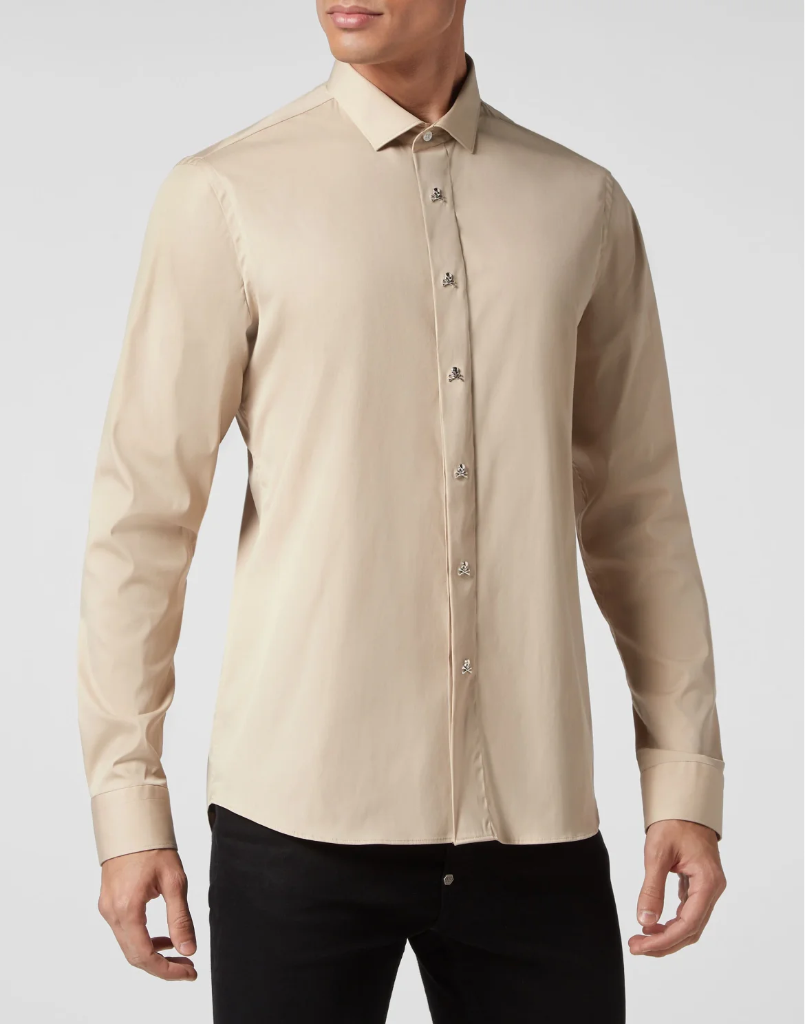 Shirt Playboy Cut LS, цвет: Бежевый