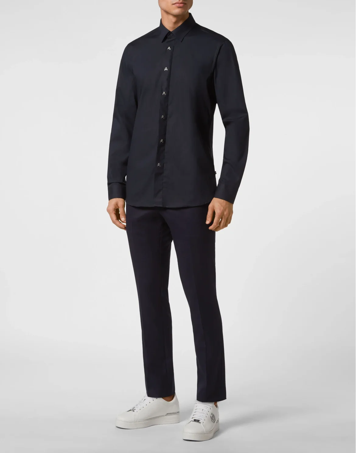 Shirt Playboy Cut LS, цвет: Синий