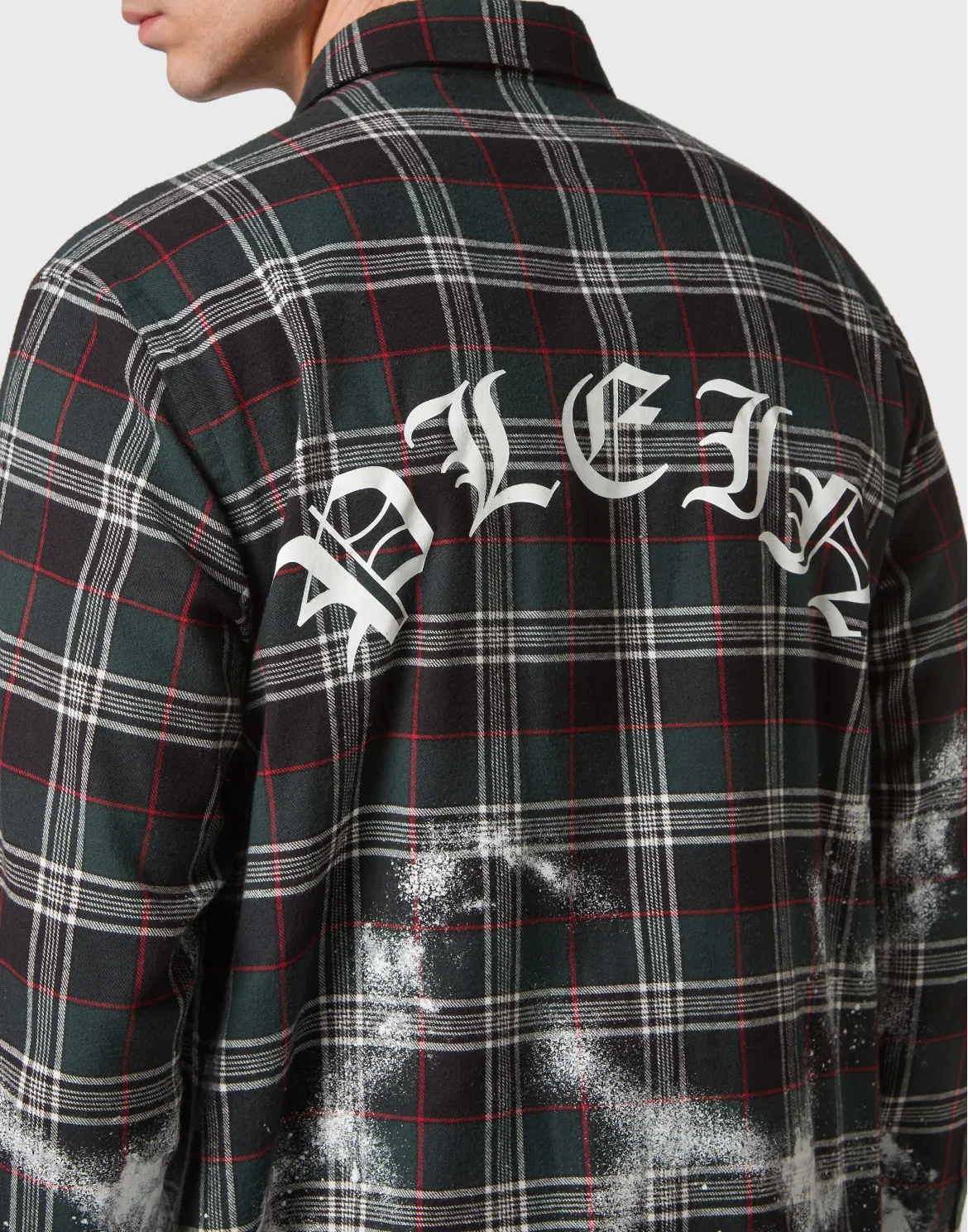 Tartan Dandy Oversized Shirt, цвет: Зеленый