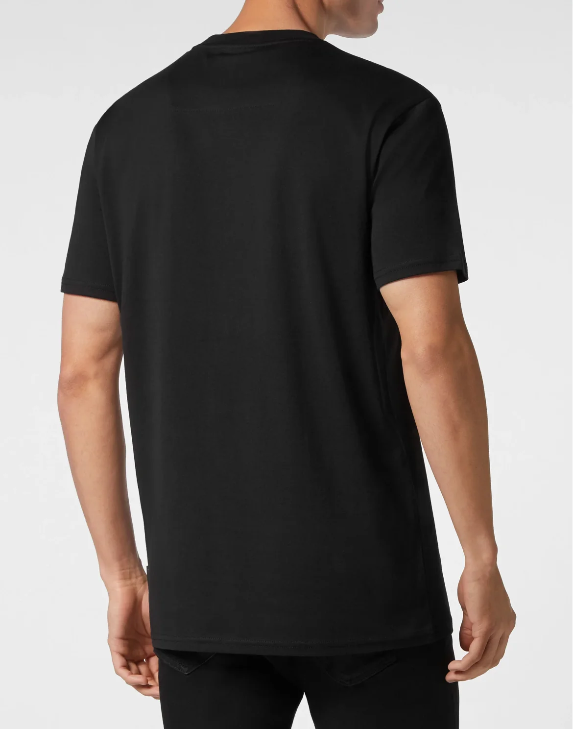 T-shirt Round Neck SS Hexagon, цвет: Черный