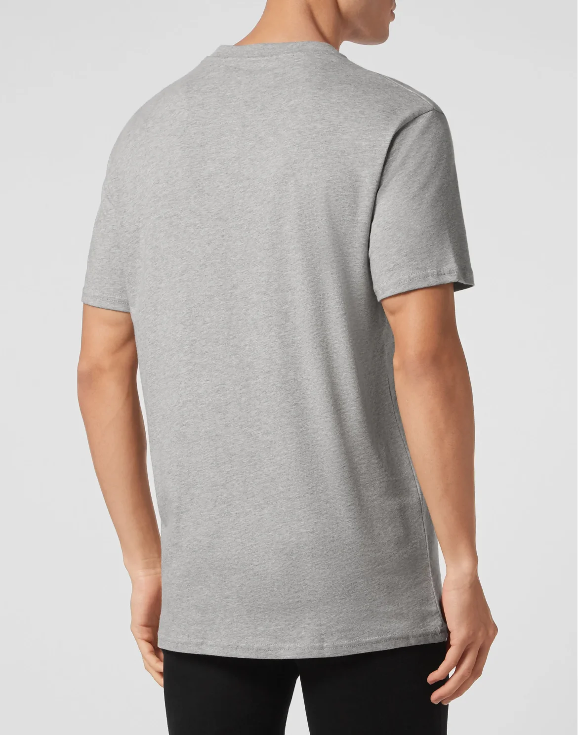 T-shirt Round Neck SS Hexagon, цвет: Серый