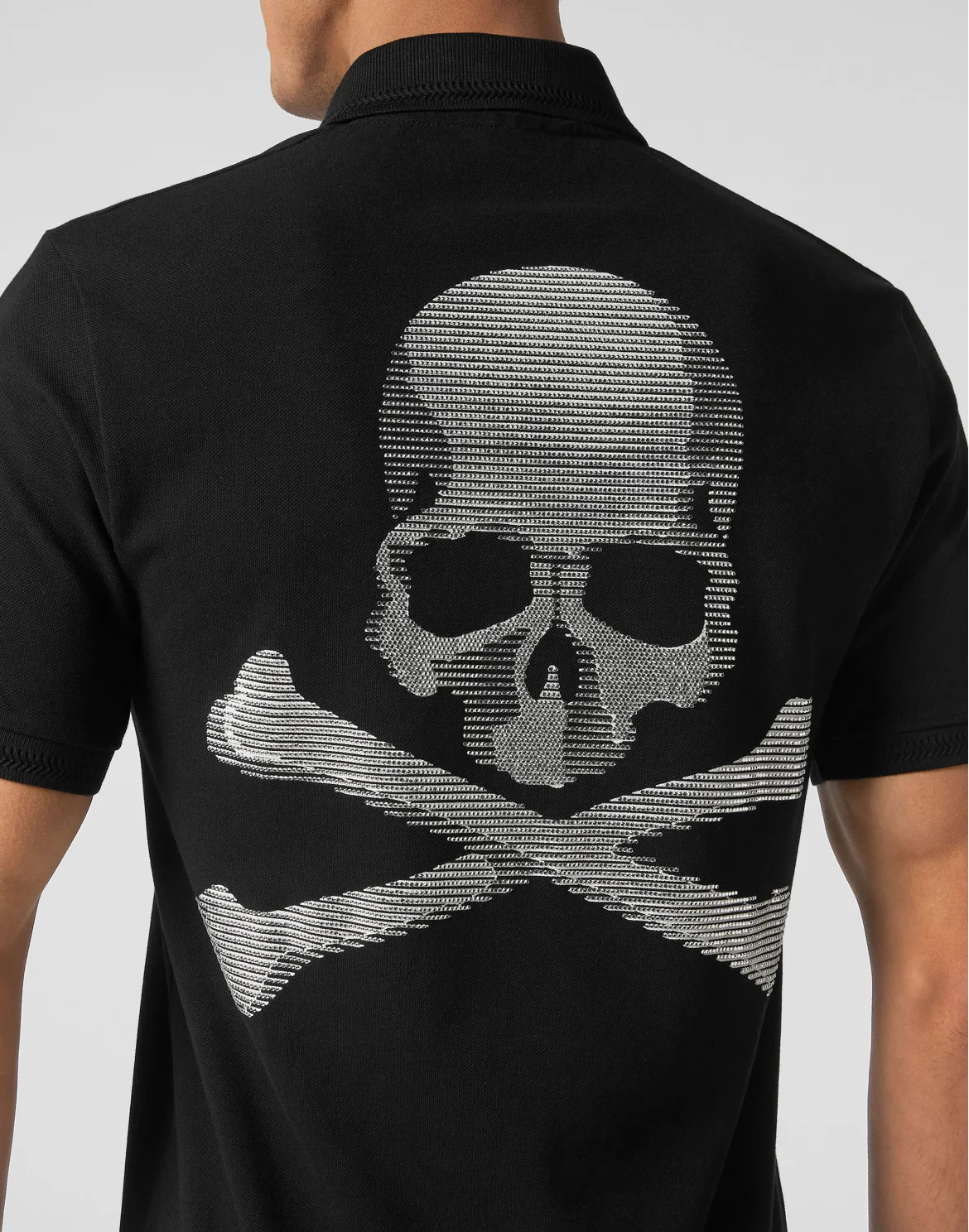 Slim Fit Polo shirt SS Skull&Bones, цвет: Черный