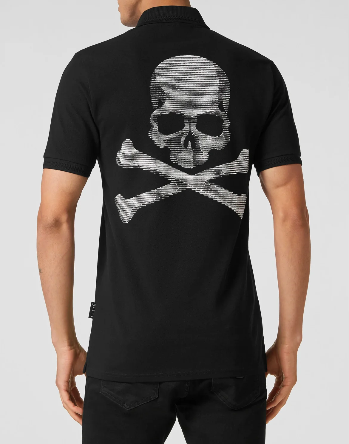 Slim Fit Polo shirt SS Skull&Bones, цвет: Черный