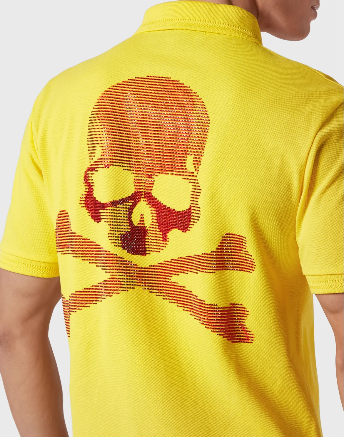 Slim Fit Polo shirt SS Skull&Bones, цвет: Желтый