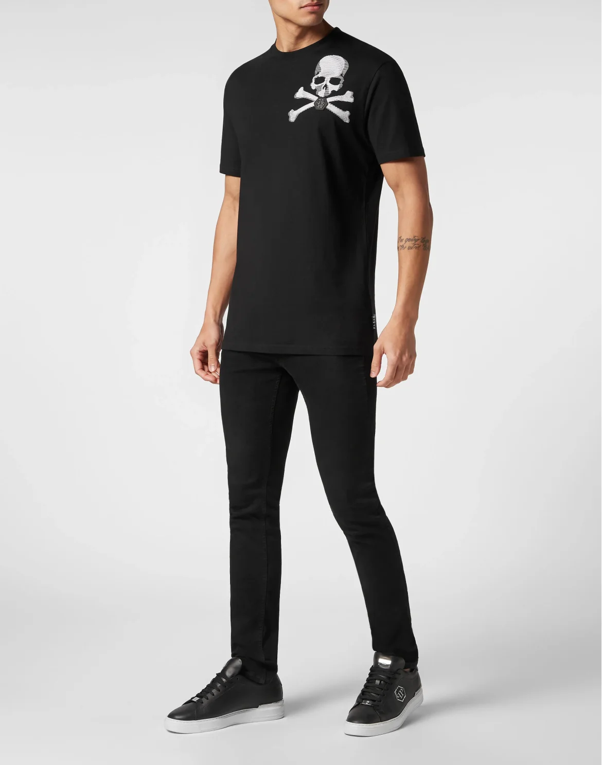 T-shirt Round Neck SS Skull&Bones, цвет: Черный
