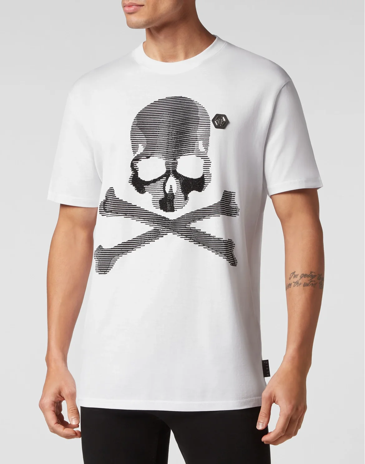 T-shirt Round Neck SS Skull&Bones, цвет: Белый