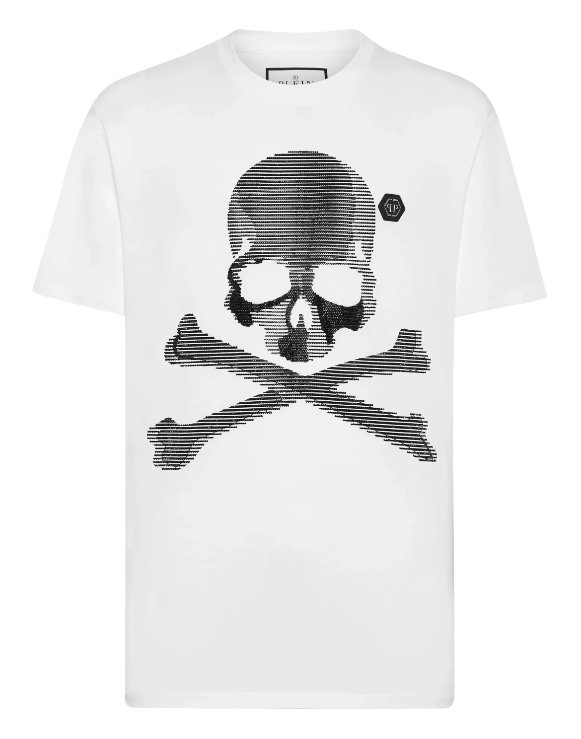 T-shirt Round Neck SS Skull&Bones, цвет: Белый