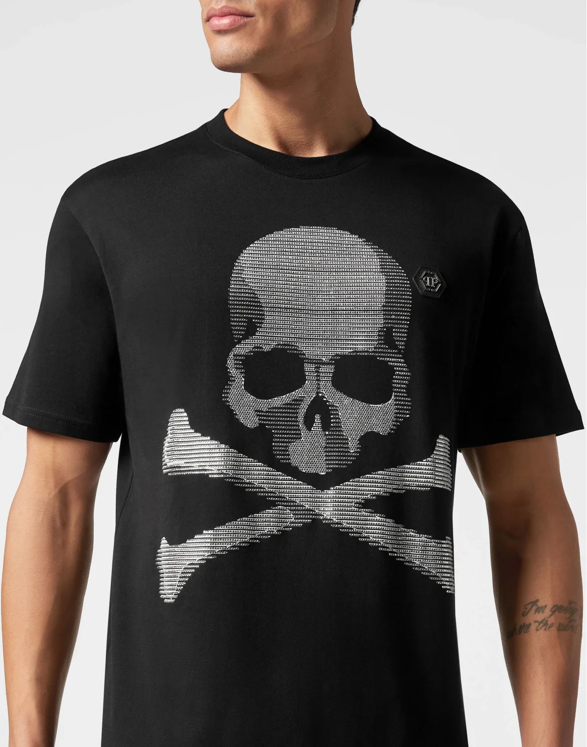 T-shirt Round Neck SS Skull&Bones, цвет: Черный