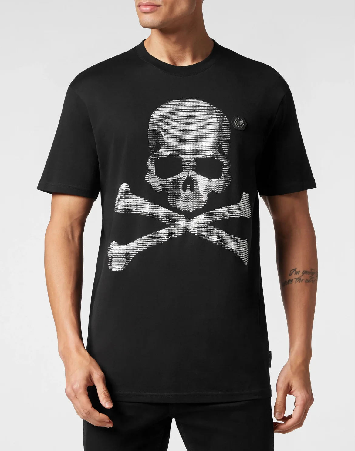 T-shirt Round Neck SS Skull&Bones, цвет: Черный