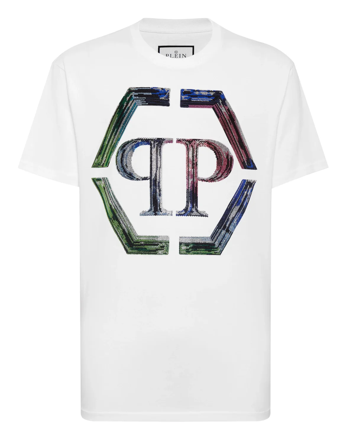 T-shirt Round Neck SS PP Glass, цвет: Белый