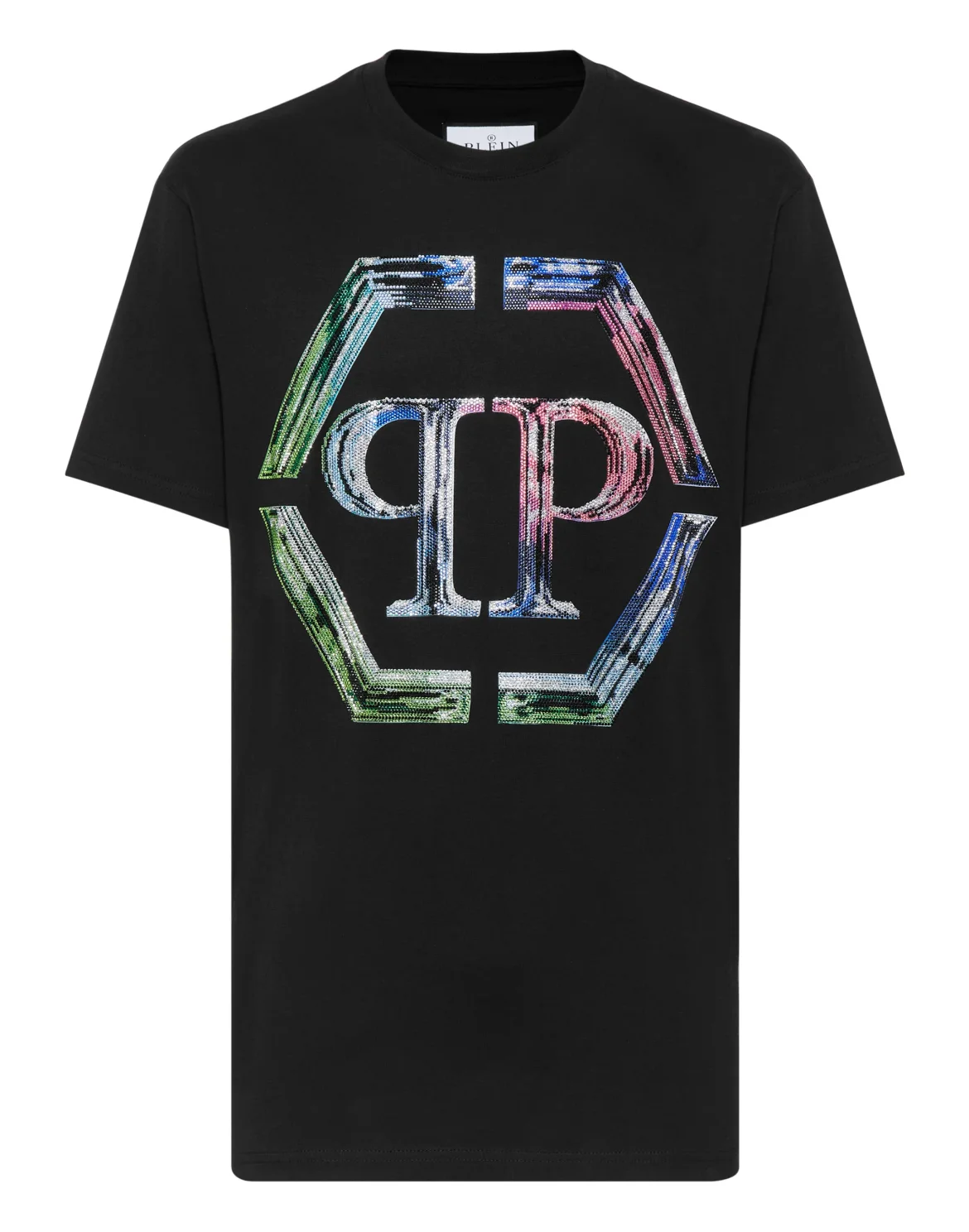 T-shirt Round Neck SS PP Glass, цвет: Черный