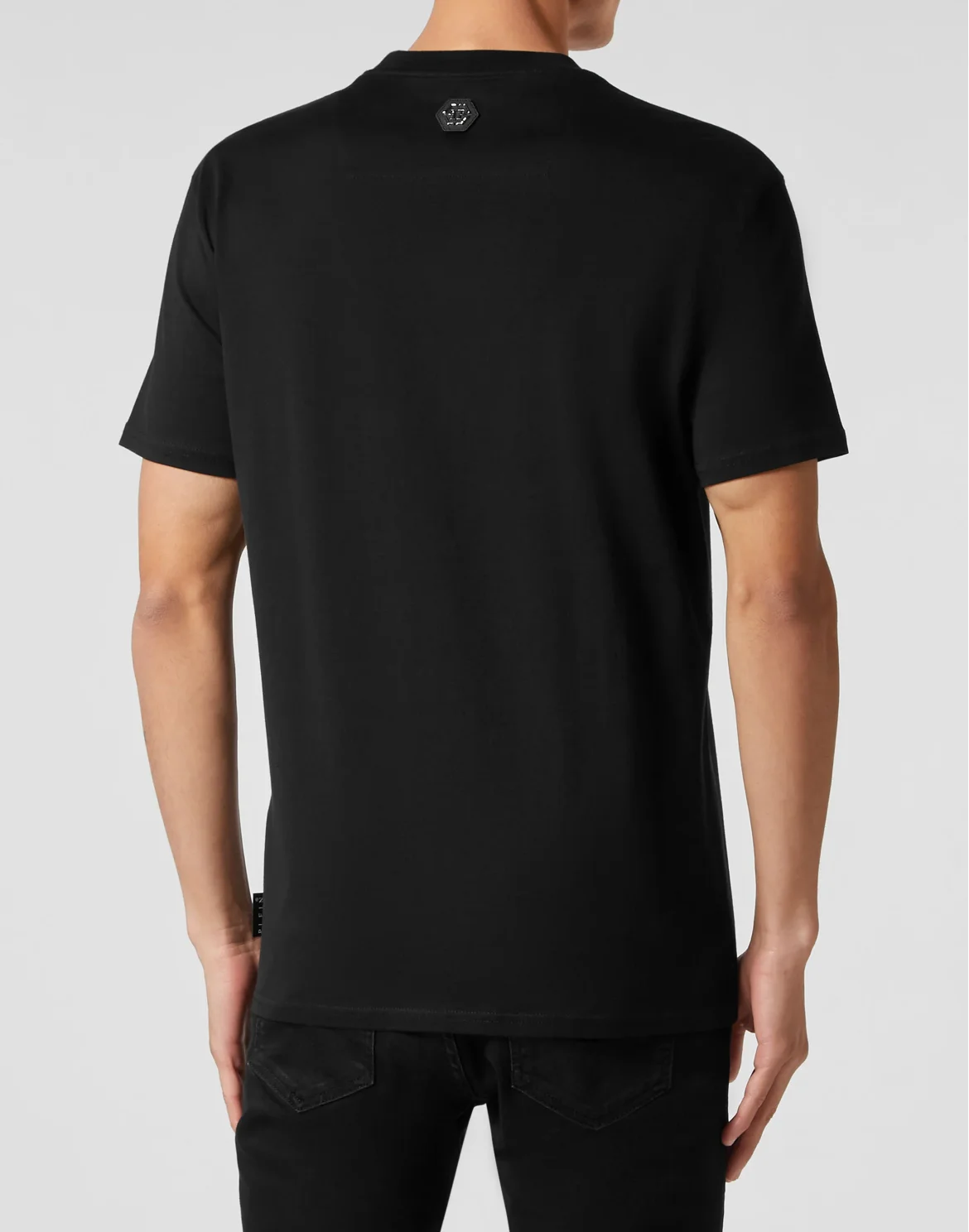 T-shirt Round Neck SS Skull and Plein, цвет: Черный