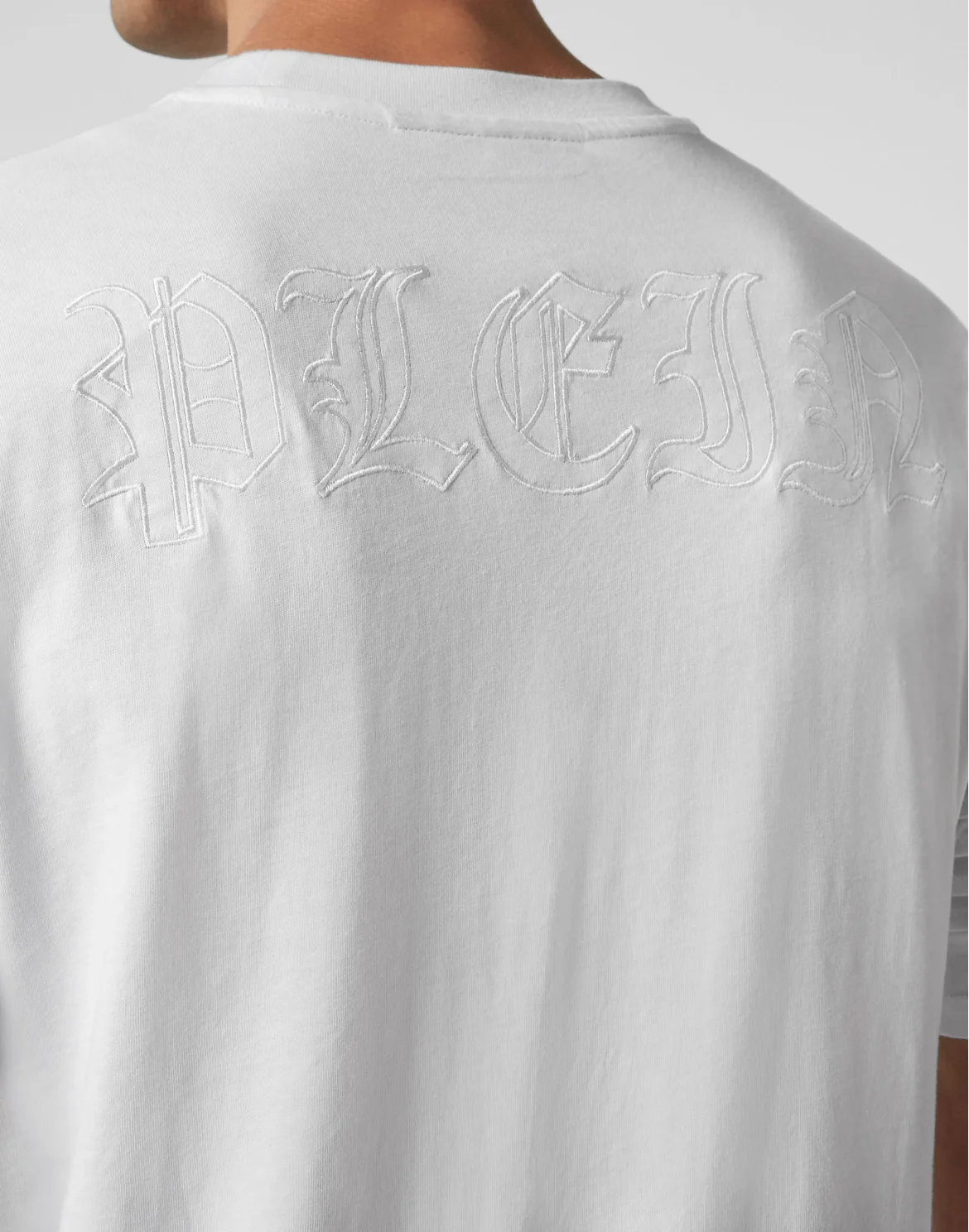 T-shirt Round Neck SS Gothic Plein, цвет: Белый