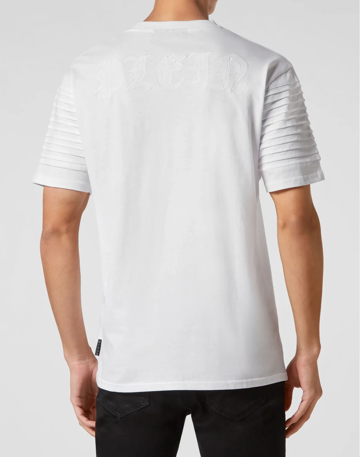 T-shirt Round Neck SS Gothic Plein, цвет: Белый