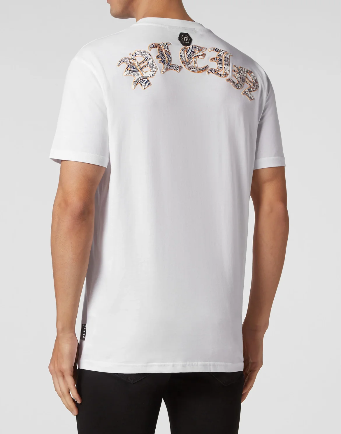 T-shirt Round Neck SS Paisley Teddy Bear, цвет: Белый