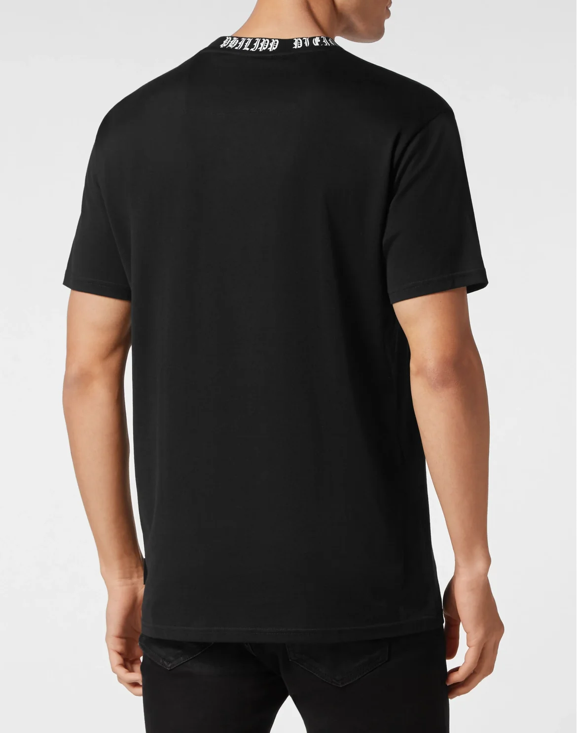 T-shirt Round Neck SS Gothic Plein, цвет: Черный