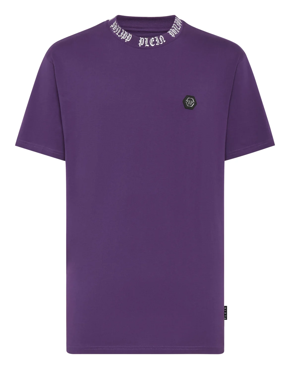 T-shirt Round Neck SS Gothic Plein, цвет: Фиолетовый