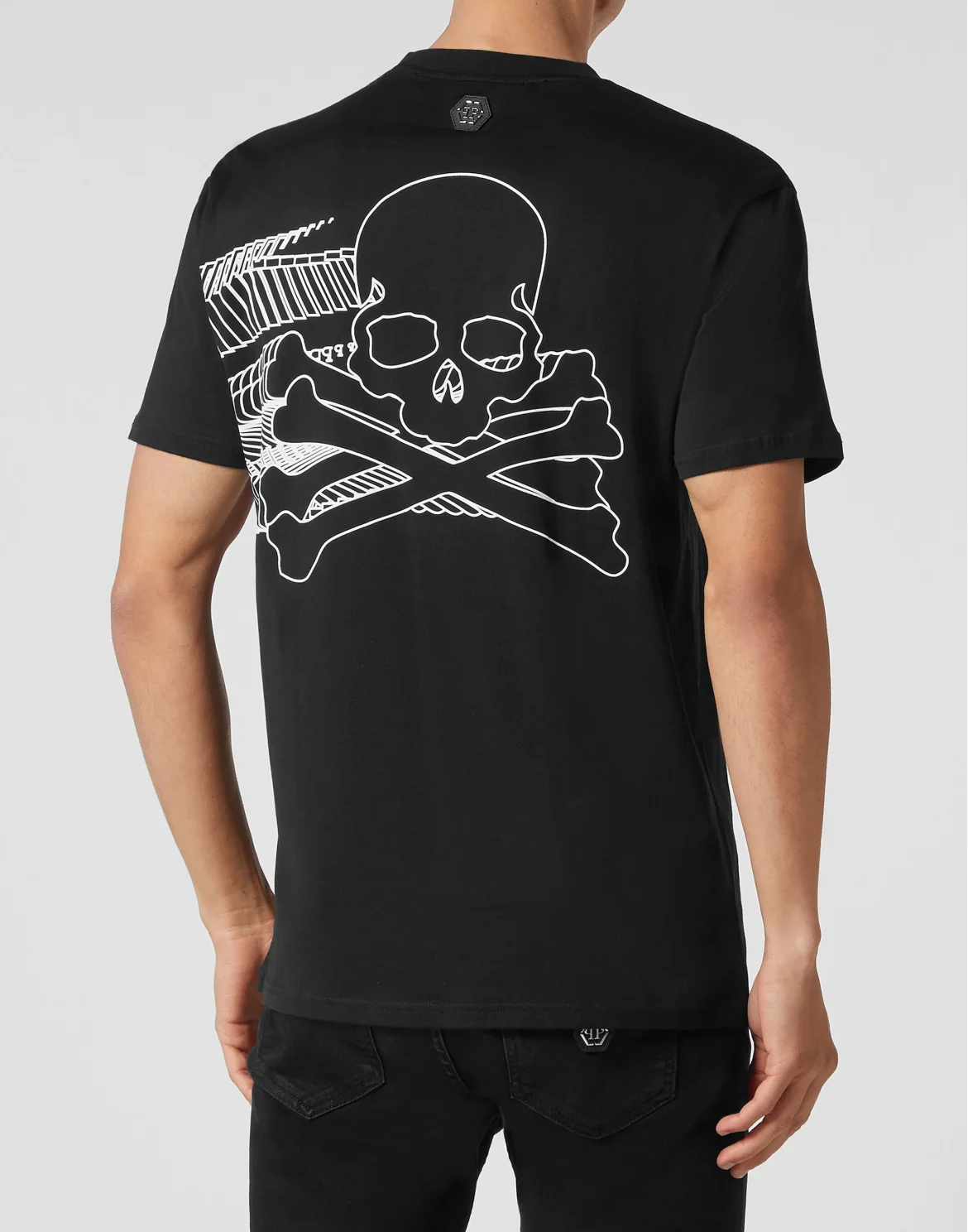 T-shirt Round Neck SS Skull&Bones, цвет: Черный