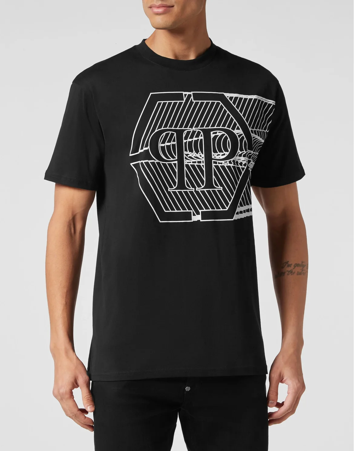 T-shirt Round Neck SS Skull&Bones, цвет: Черный