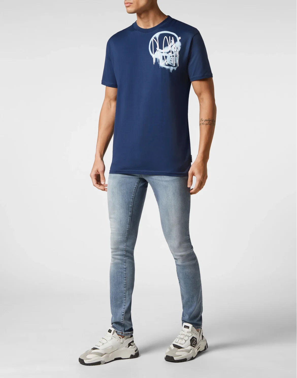 T-shirt Round Neck SS, цвет: Синий