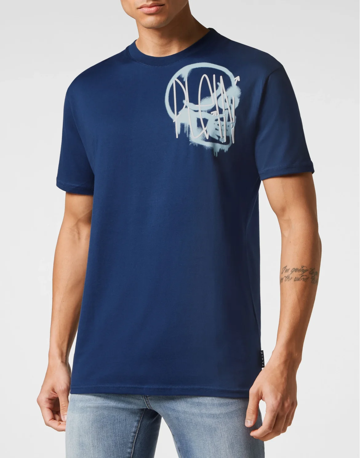 T-shirt Round Neck SS, цвет: Синий