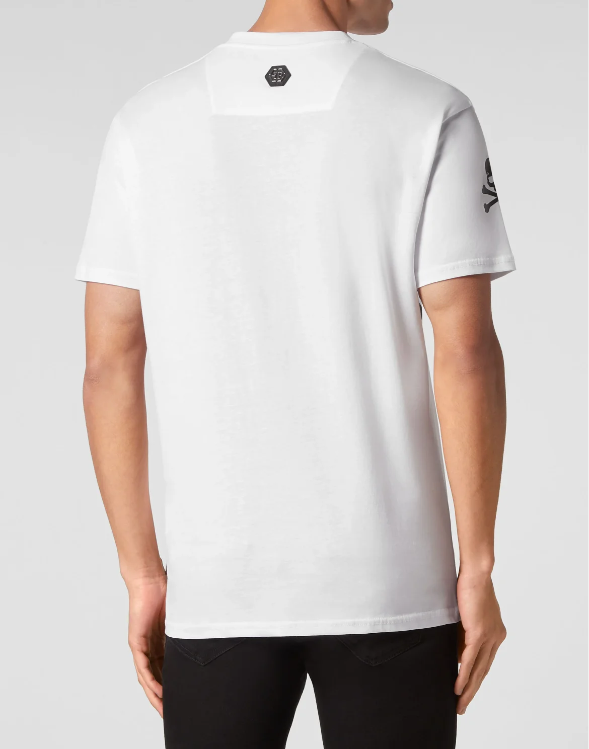 T-shirt Round Neck SS Gothic Plein, цвет: Белый