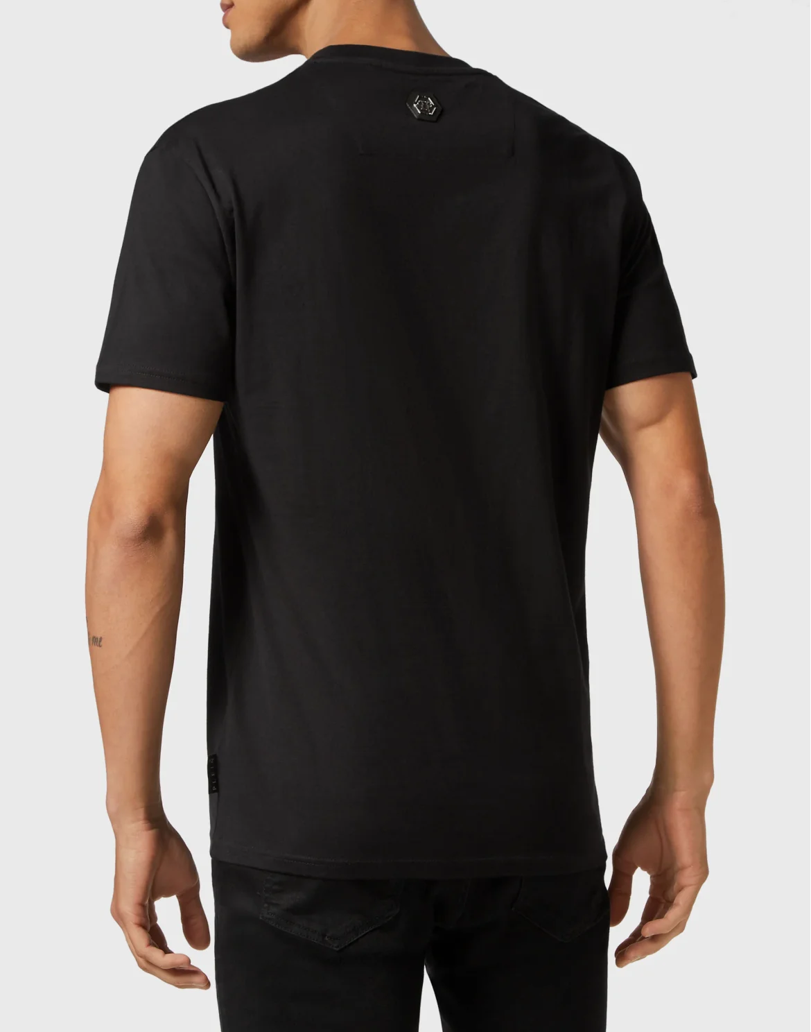 T-shirt Round Neck SS Gothic Plein, цвет: Черный
