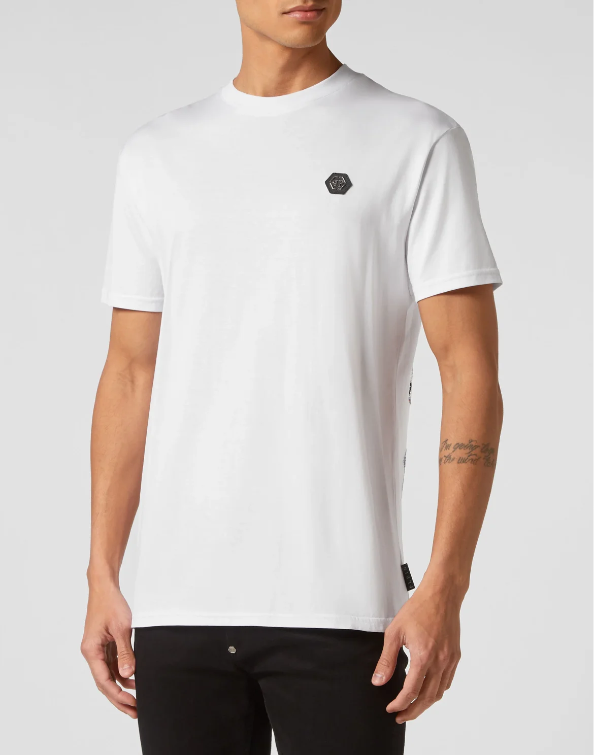T-shirt Round Neck SS Skull&Bones, цвет: Белый